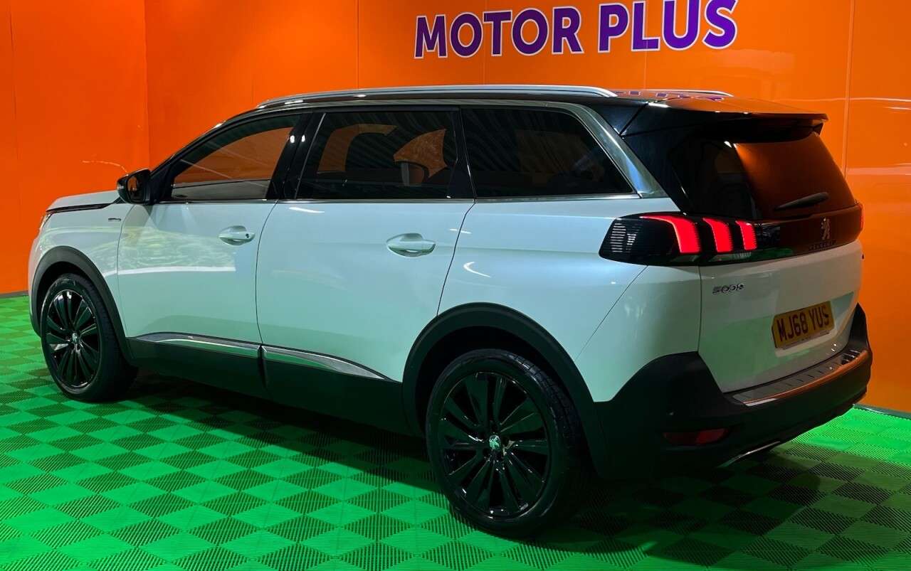 A 2018 PEUGEOT 5008 1.5 BlueHDi GT Line Premium SUV 5dr Diesel EAT Euro 6 (s/s) (130 ps) Visit A 2018 PEUGEOT 5008 1.5 BlueHDi GT Line Premium SUV 5dr Diesel EAT Euro 6 (s/s) (130 ps) Visit