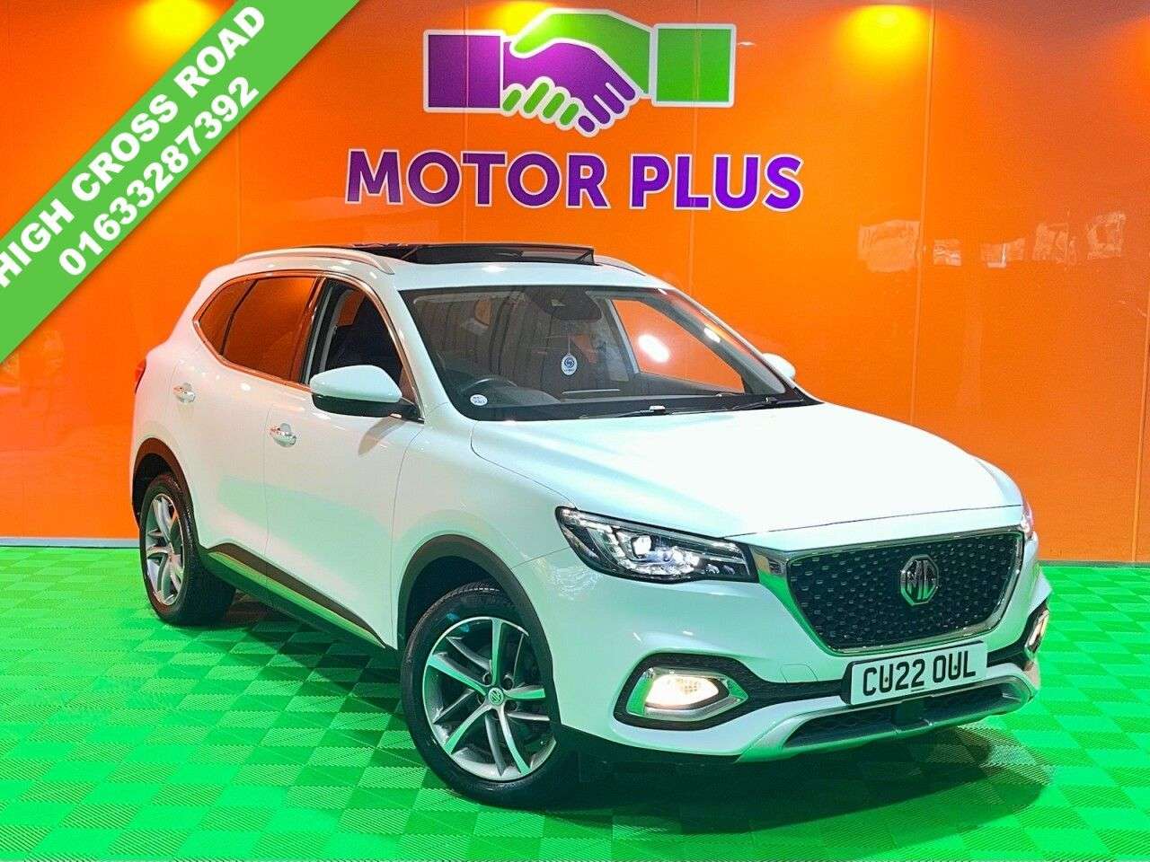 A 2022 MG MG HS 1.5 T-GDI Exclusive SUV 5dr Petrol Manual Euro 6 (s/s) (162 ps) Visit Over A 2022 MG MG HS 1.5 T-GDI Exclusive SUV 5dr Petrol Manual Euro 6 (s/s) (162 ps) Visit Over