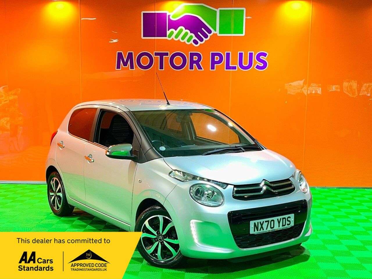 A 2020 CITROEN C1 1.0 VTi Flair Hatchback 5dr Petrol Manual Euro 6 (s/s) (72 ps) Visit Over 4 A 2020 CITROEN C1 1.0 VTi Flair Hatchback 5dr Petrol Manual Euro 6 (s/s) (72 ps) Visit Over 4
