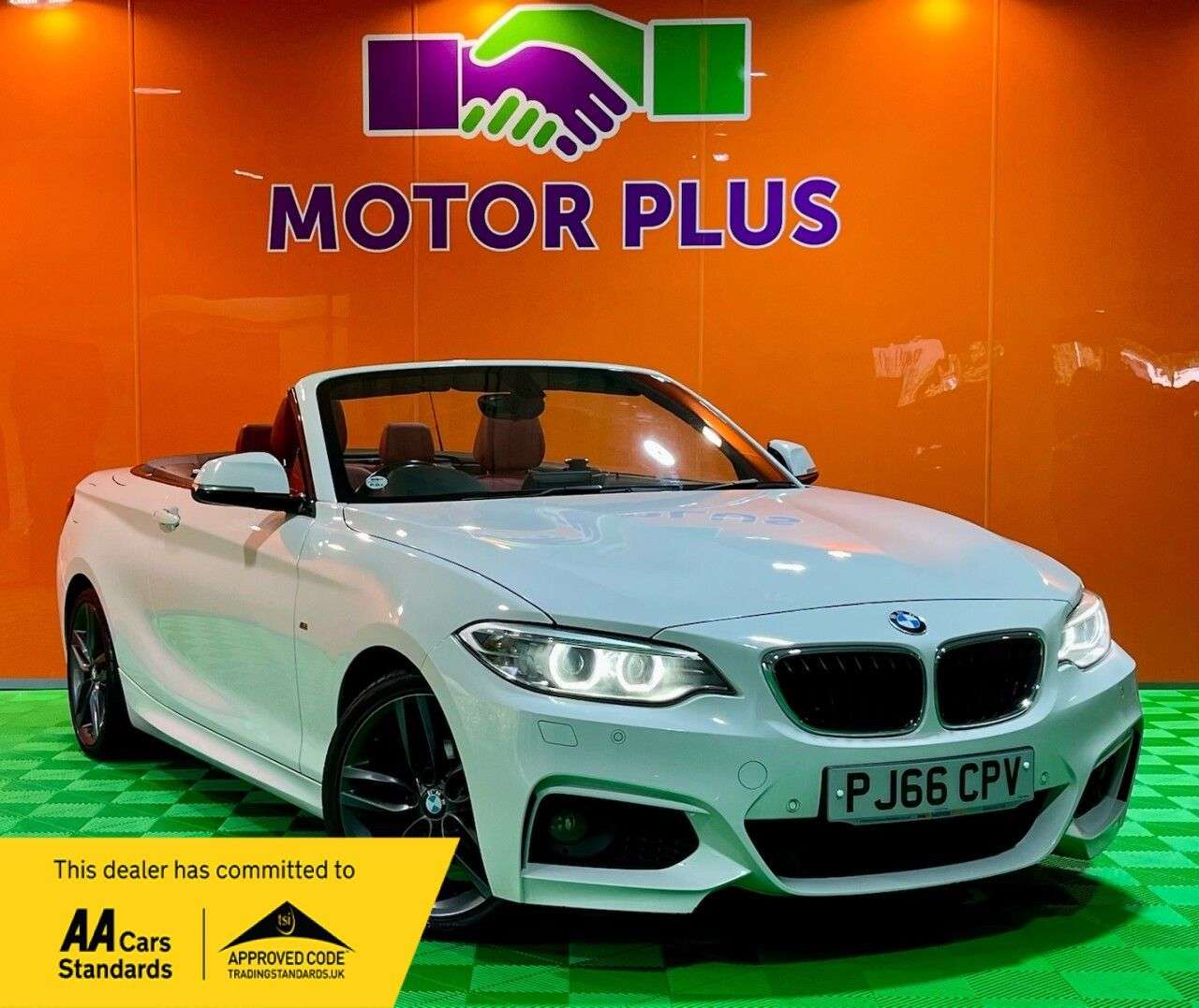 A 2016 BMW 2 SERIES 2.0 218d M Sport Convertible 2dr Diesel Manual Euro 6 (s/s) (150 ps) Visit A 2016 BMW 2 SERIES 2.0 218d M Sport Convertible 2dr Diesel Manual Euro 6 (s/s) (150 ps) Visit