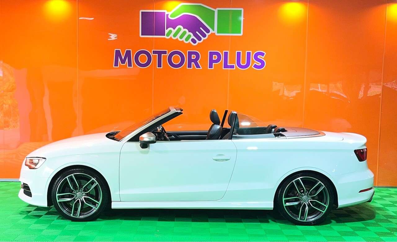 A 2016 AUDI S3 2.0 TFSI Cabriolet 2dr Petrol S Tronic quattro Euro 6 (s/s) (Nav) (300 ps) A 2016 AUDI S3 2.0 TFSI Cabriolet 2dr Petrol S Tronic quattro Euro 6 (s/s) (Nav) (300 ps)
