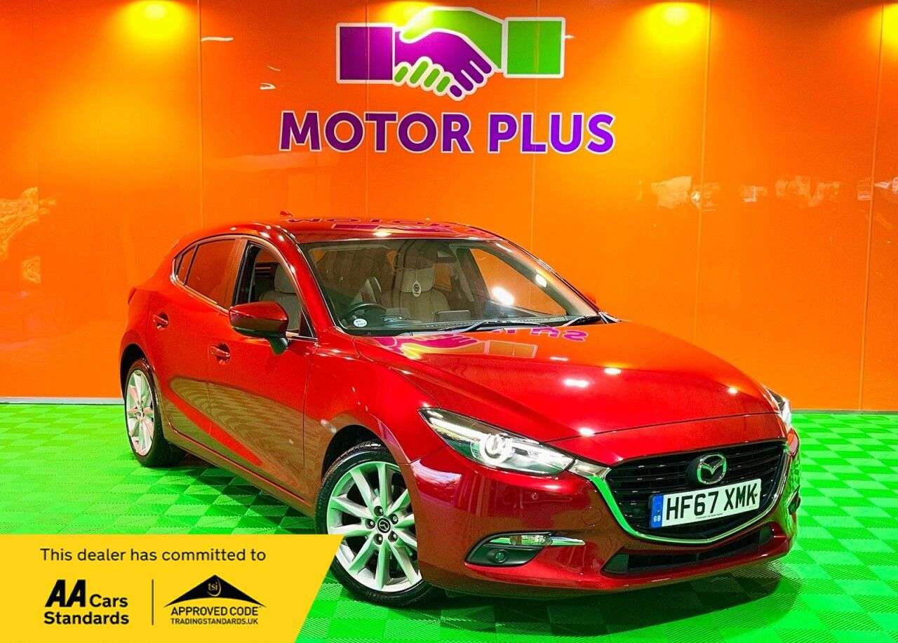 A 2017 MAZDA MAZDA3 2.0 SKYACTIV-G Sport Nav Hatchback 5dr Petrol Auto Euro 6 (s/s) (121 ps) Vi A 2017 MAZDA MAZDA3 2.0 SKYACTIV-G Sport Nav Hatchback 5dr Petrol Auto Euro 6 (s/s) (121 ps) Vi