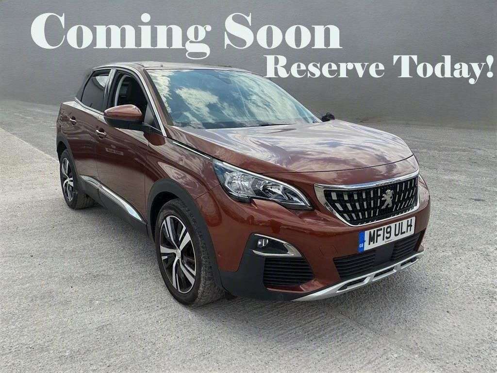 A 2019 PEUGEOT 3008 1.5 BlueHDi Allure SUV 5dr Diesel Manual Euro 6 (s/s) (130 ps) A 2019 PEUGEOT 3008 1.5 BlueHDi Allure SUV 5dr Diesel Manual Euro 6 (s/s) (130 ps)