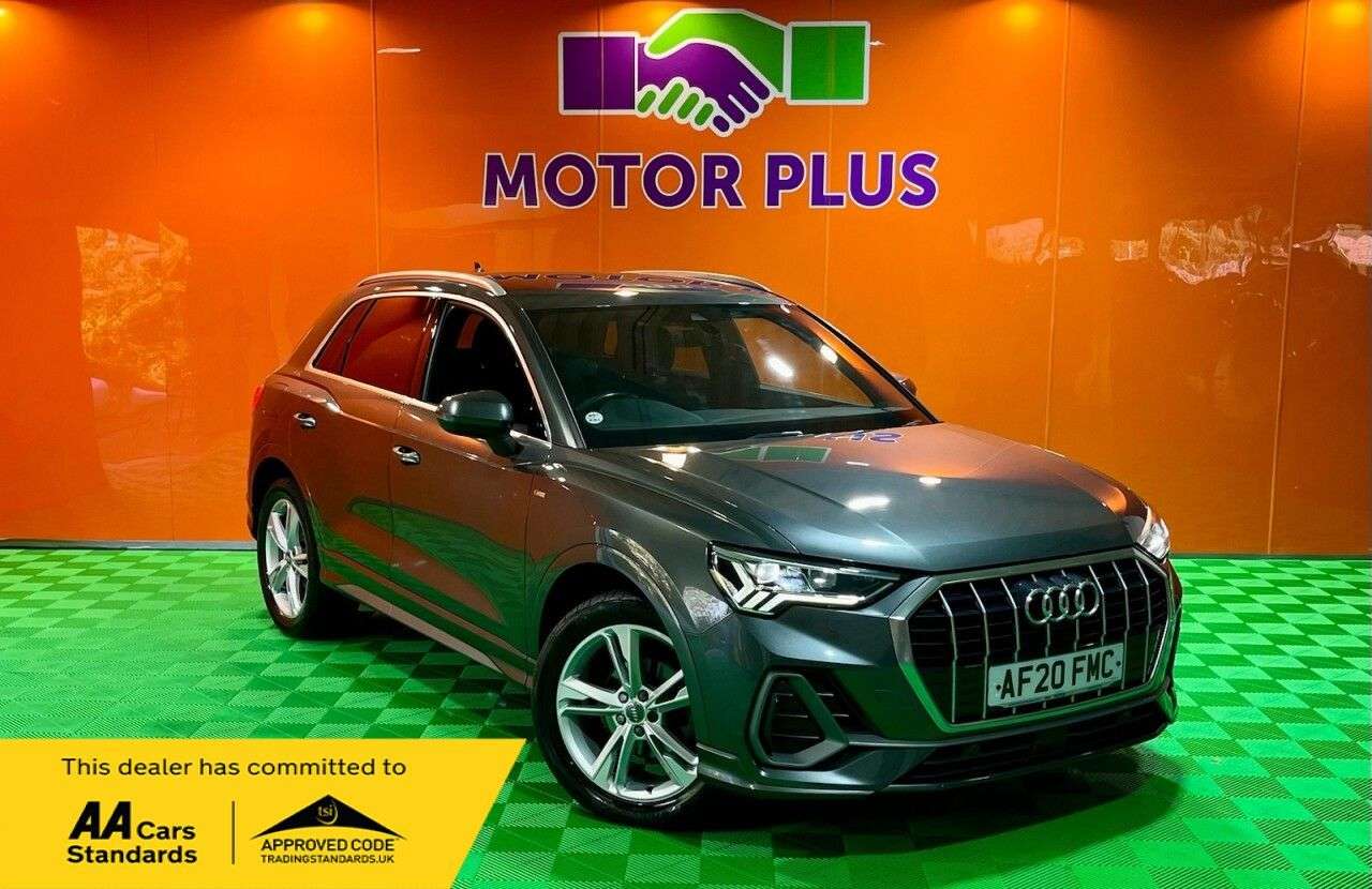 A 2020 AUDI Q3 1.5 TFSI CoD 35 S line SUV 5dr Petrol S Tronic Euro 6 (s/s) (150 ps) Visit A 2020 AUDI Q3 1.5 TFSI CoD 35 S line SUV 5dr Petrol S Tronic Euro 6 (s/s) (150 ps) Visit