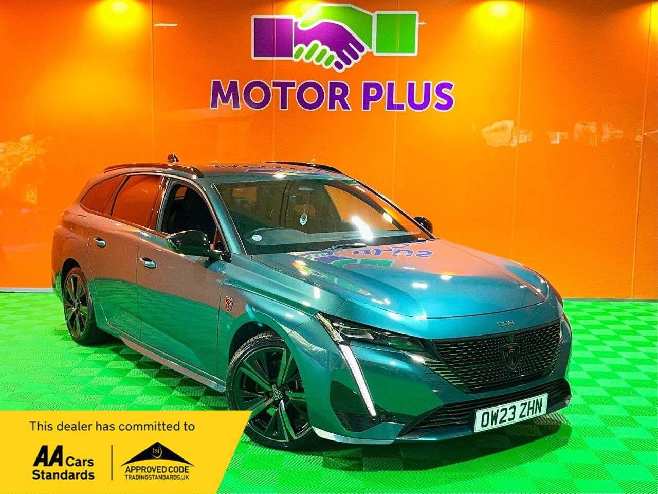 A 2023 PEUGEOT 308 SW 1.6 12.4kWh GT Premium Estate 5dr Petrol Plug-in Hybrid e-EAT Euro 6 (s/s) A 2023 PEUGEOT 308 SW 1.6 12.4kWh GT Premium Estate 5dr Petrol Plug-in Hybrid e-EAT Euro 6 (s/s)