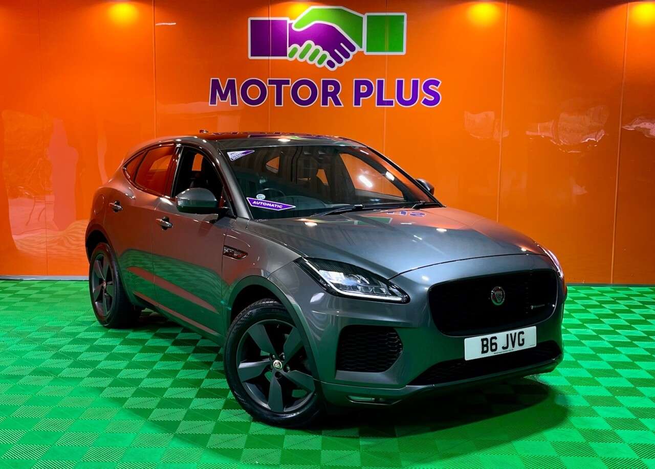 A 2020 JAGUAR E-PACE 2.0 D180 Chequered Flag SUV 5dr Diesel Auto AWD Euro 6 (s/s) (180 ps) Visit A 2020 JAGUAR E-PACE 2.0 D180 Chequered Flag SUV 5dr Diesel Auto AWD Euro 6 (s/s) (180 ps) Visit