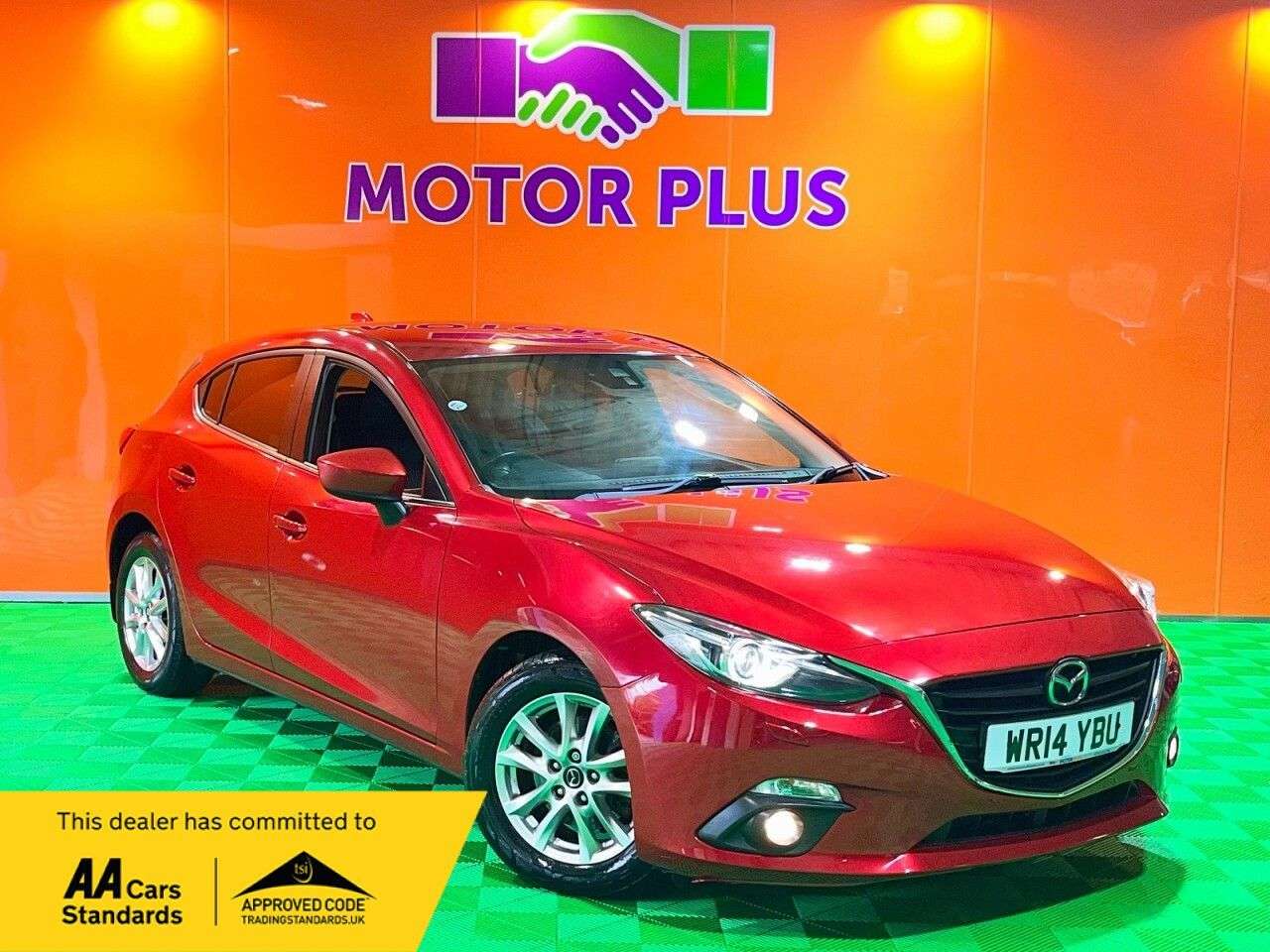 A 2014 MAZDA MAZDA3 2.0 SKYACTIV-G SE-L Hatchback 5dr Petrol Manual Euro 5 (s/s) (120 ps) Visit A 2014 MAZDA MAZDA3 2.0 SKYACTIV-G SE-L Hatchback 5dr Petrol Manual Euro 5 (s/s) (120 ps) Visit