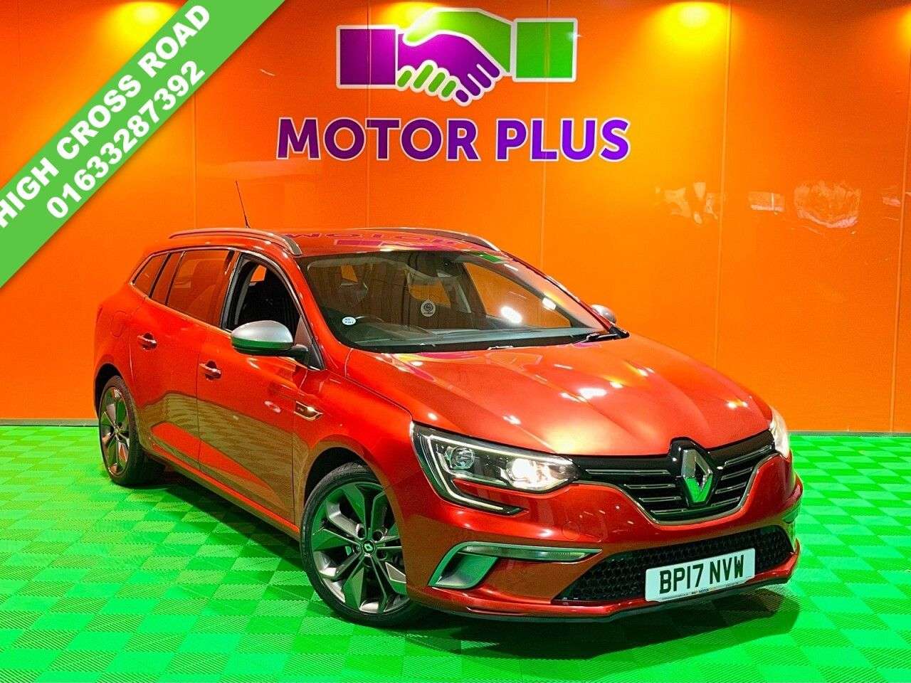 A 2017 RENAULT MEGANE 1.6 dCi GT Line Nav Sport Tourer 5dr Diesel Manual Euro 6 (s/s) (130 ps) Vi A 2017 RENAULT MEGANE 1.6 dCi GT Line Nav Sport Tourer 5dr Diesel Manual Euro 6 (s/s) (130 ps) Vi