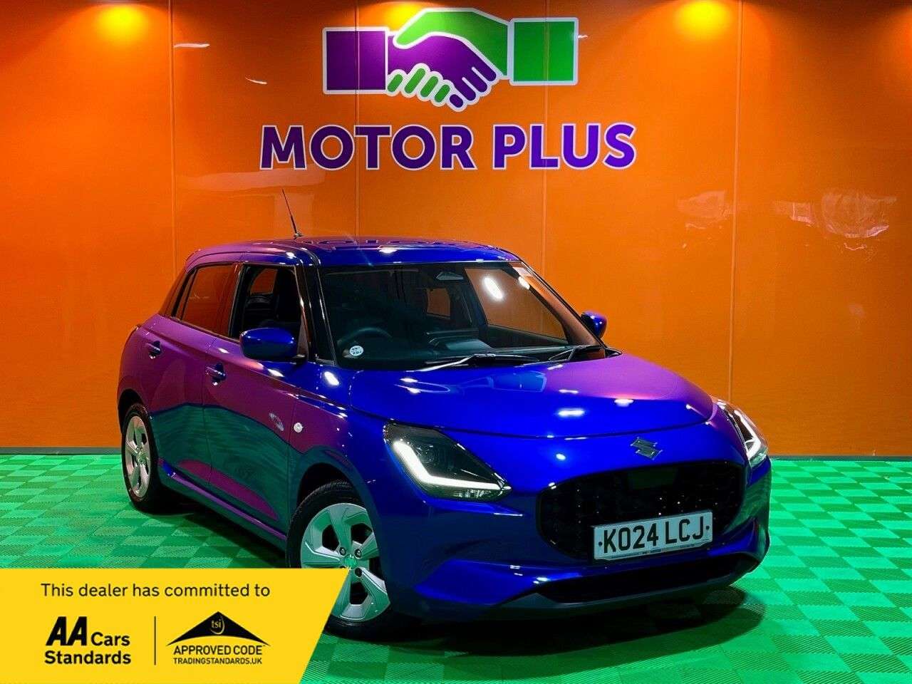 A 2024 SUZUKI SWIFT 1.2 MHEV Motion Hatchback 5dr Petrol Hybrid CVT Euro 6 (s/s) (82 ps) Visit A 2024 SUZUKI SWIFT 1.2 MHEV Motion Hatchback 5dr Petrol Hybrid CVT Euro 6 (s/s) (82 ps) Visit