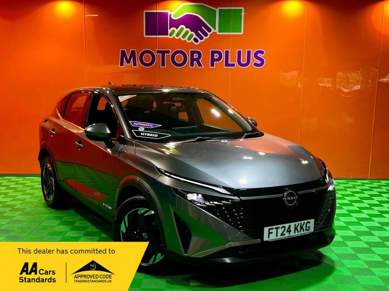 A 2024 NISSAN QASHQAI 1.5 h e-POWER Acenta Premium SUV 5dr Petrol Hybrid Auto Euro 6 (s/s) (190 p A 2024 NISSAN QASHQAI 1.5 h e-POWER Acenta Premium SUV 5dr Petrol Hybrid Auto Euro 6 (s/s) (190 p