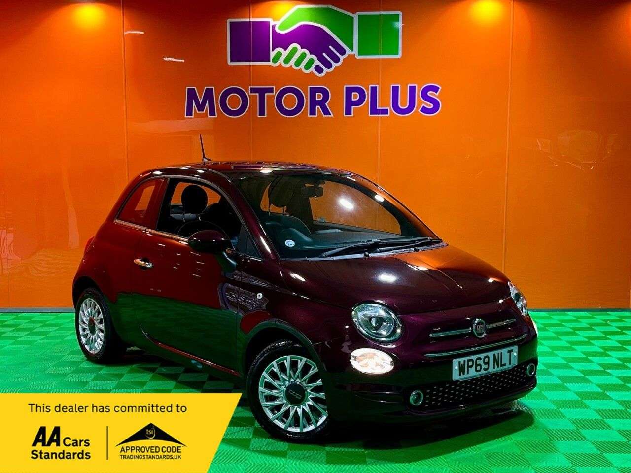 A 2019 FIAT 500 1.2 Lounge Hatchback 3dr Petrol Manual Euro 6 (s/s) (69 bhp) Visit Over 400 A 2019 FIAT 500 1.2 Lounge Hatchback 3dr Petrol Manual Euro 6 (s/s) (69 bhp) Visit Over 400