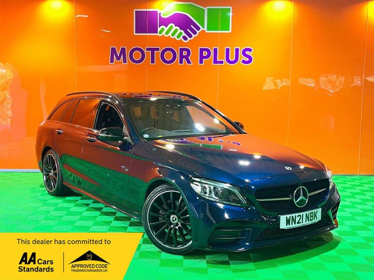 A 2021 MERCEDES-BENZ C CLASS 1.5 C200 MHEV AMG Line Night Edition (Premium Plus) Estate 5dr Petrol Hybri A 2021 MERCEDES-BENZ C CLASS 1.5 C200 MHEV AMG Line Night Edition (Premium Plus) Estate 5dr Petrol Hybri