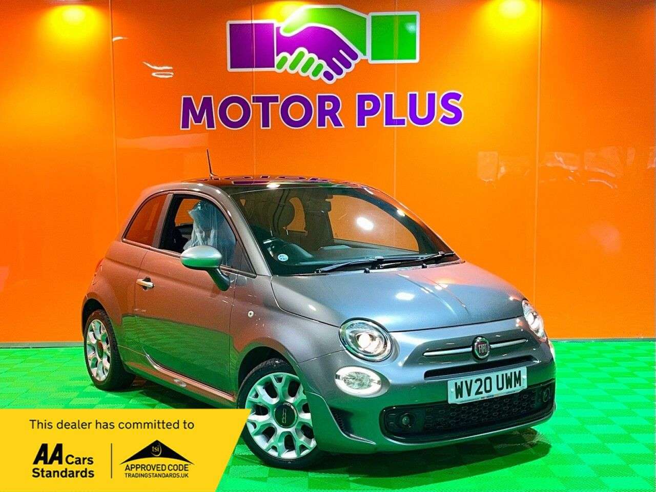 A 2020 FIAT 500 1.2 Rock Star Hatchback 3dr Petrol Manual Euro 6 (s/s) (69 bhp) Visit Over A 2020 FIAT 500 1.2 Rock Star Hatchback 3dr Petrol Manual Euro 6 (s/s) (69 bhp) Visit Over