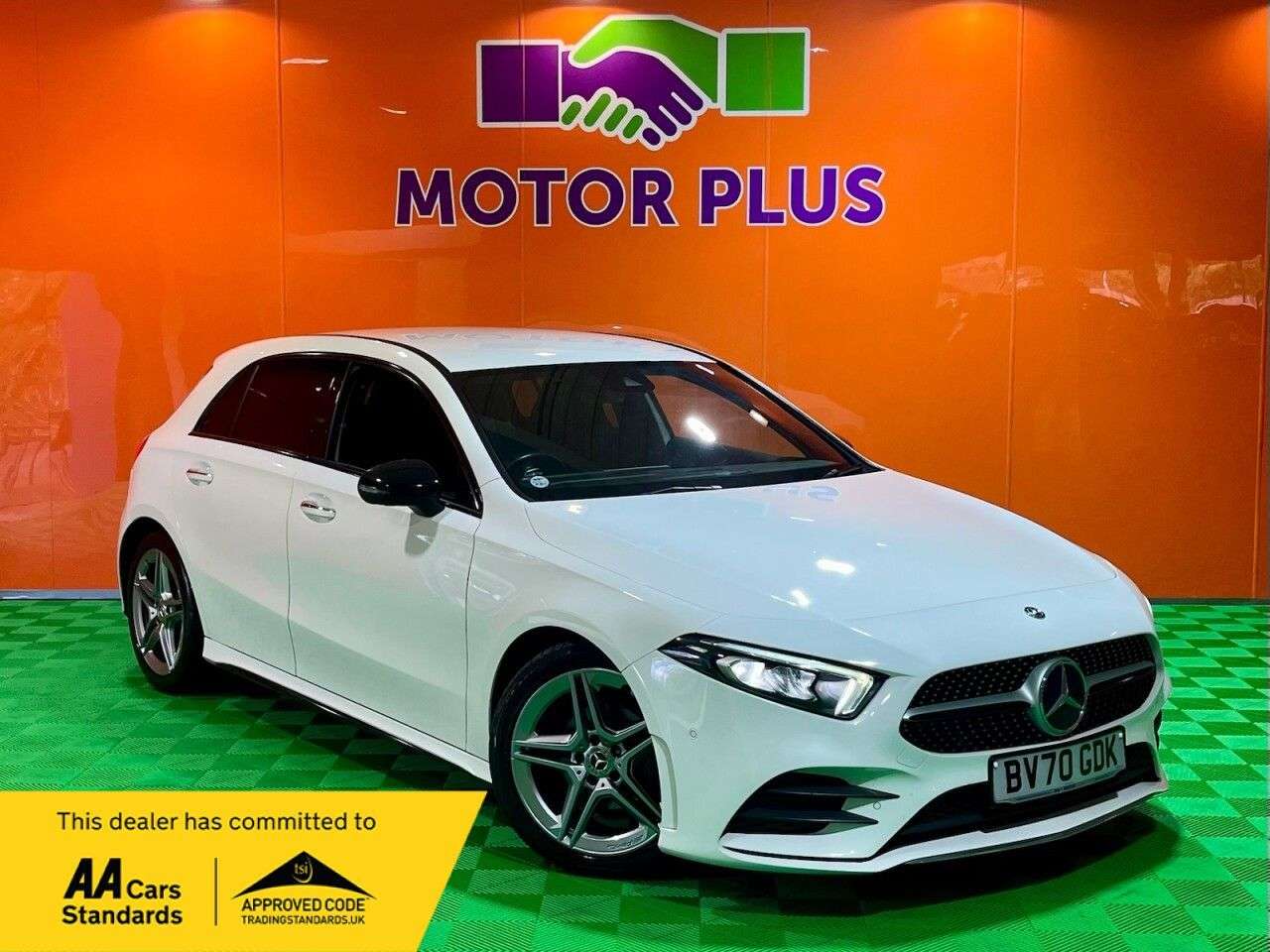 A 2019 MERCEDES-BENZ A CLASS 1.5 A180d AMG Line (Premium) Hatchback 5dr Diesel 7G-DCT Euro 6 (s/s) (116 A 2019 MERCEDES-BENZ A CLASS 1.5 A180d AMG Line (Premium) Hatchback 5dr Diesel 7G-DCT Euro 6 (s/s) (116