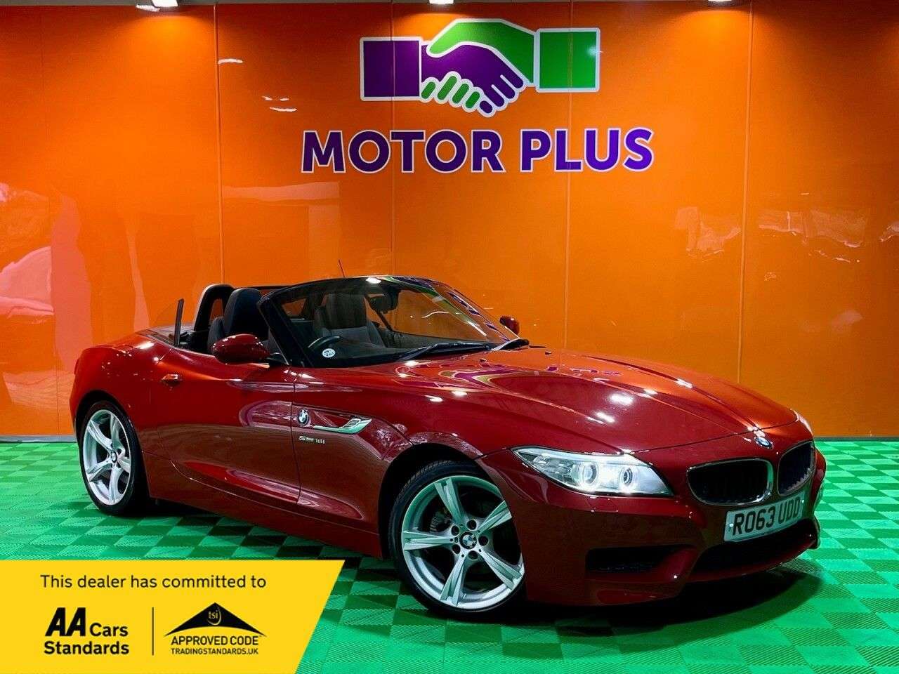 A 2013 BMW Z4 2.0 18i M Sport Convertible 2dr Petrol Manual sDrive Euro 6 (s/s) (156 ps) A 2013 BMW Z4 2.0 18i M Sport Convertible 2dr Petrol Manual sDrive Euro 6 (s/s) (156 ps)