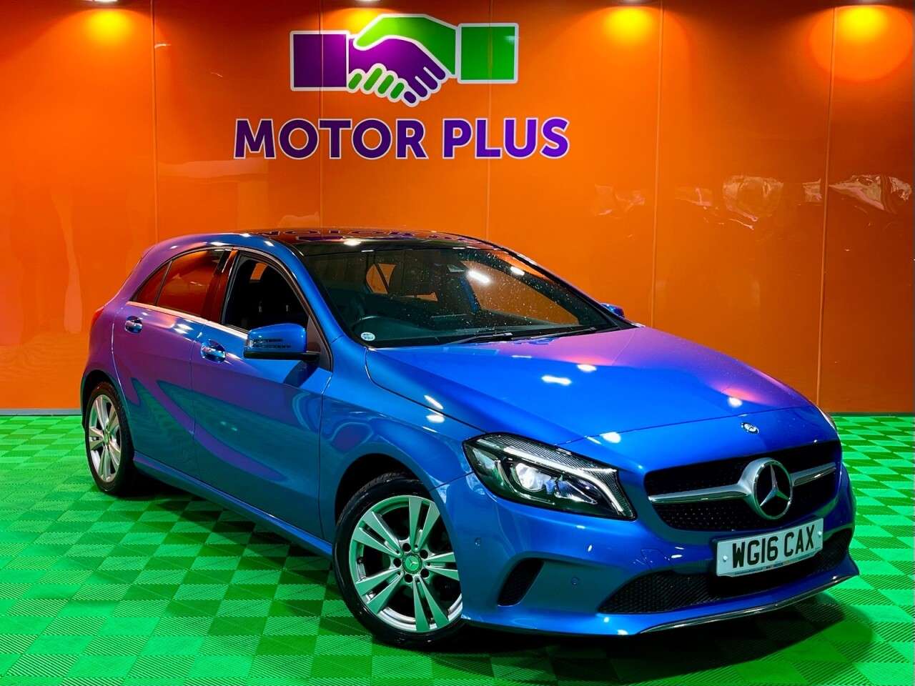 A 2016 MERCEDES-BENZ A CLASS 1.6 A180 Sport (Premium Plus) Hatchback 5dr Petrol Manual Euro 6 (s/s) (122 A 2016 MERCEDES-BENZ A CLASS 1.6 A180 Sport (Premium Plus) Hatchback 5dr Petrol Manual Euro 6 (s/s) (122