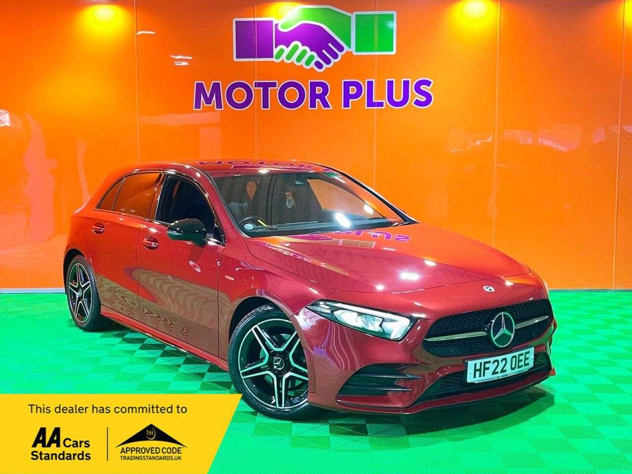 A 2022 MERCEDES-BENZ A CLASS 1.3 A180 AMG Line Edition (Executive) Hatchback 5dr Petrol 7G-DCT Euro 6 (s A 2022 MERCEDES-BENZ A CLASS 1.3 A180 AMG Line Edition (Executive) Hatchback 5dr Petrol 7G-DCT Euro 6 (s