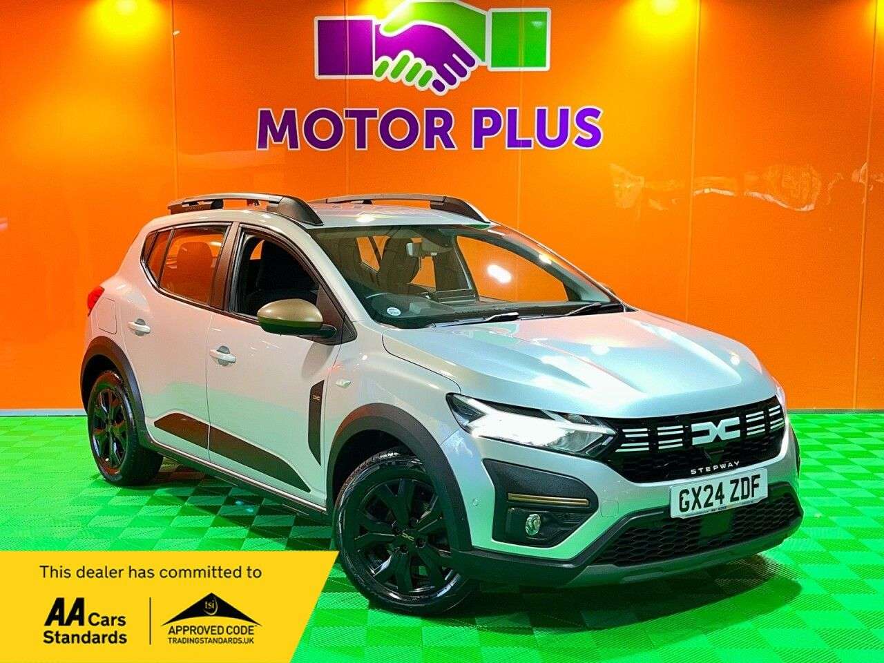 A 2024 DACIA SANDERO STEPWAY 1.0 TCe EXTREME Hatchback 5dr Petrol Manual Euro 6 (s/s) (90 ps) Visit Over A 2024 DACIA SANDERO STEPWAY 1.0 TCe EXTREME Hatchback 5dr Petrol Manual Euro 6 (s/s) (90 ps) Visit Over