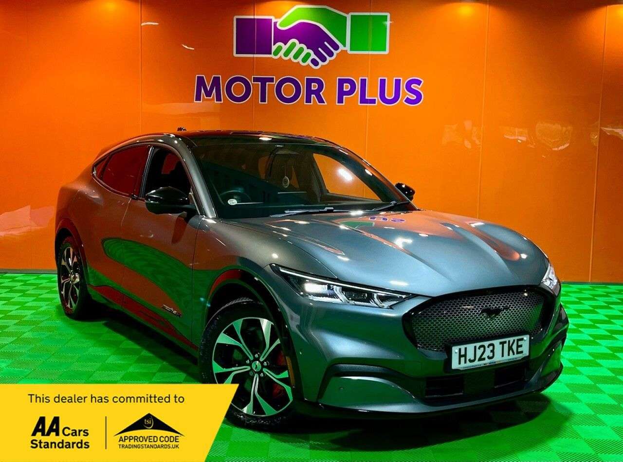 A 2023 FORD MUSTANG MACH-E Extended Range 91kWh SUV 5dr Electric Automatic (294 ps) Visit Over 400 Car A 2023 FORD MUSTANG MACH-E Extended Range 91kWh SUV 5dr Electric Automatic (294 ps) Visit Over 400 Car