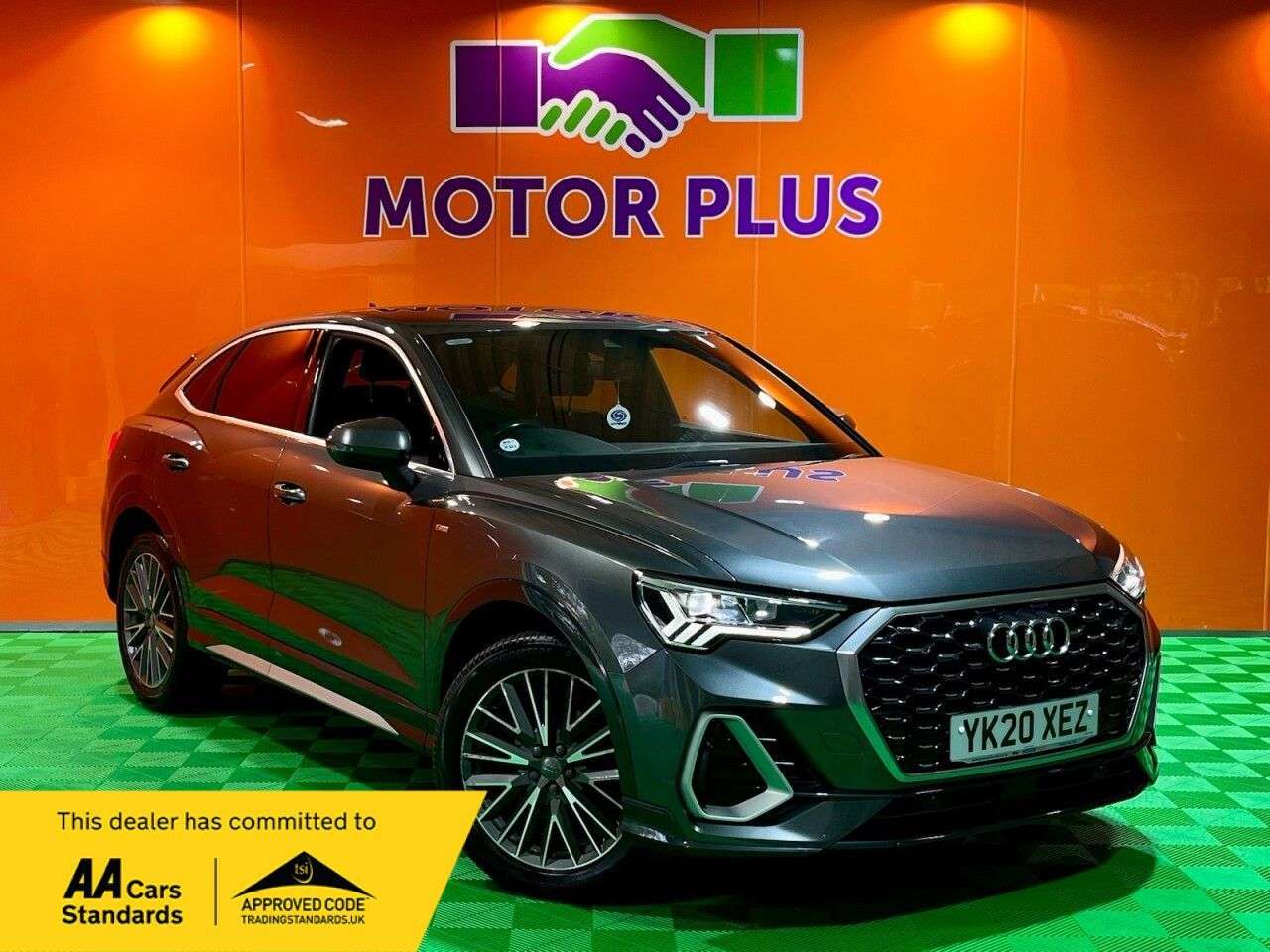A 2020 AUDI Q3 1.5 TFSI CoD 35 S line Sportback 5dr Petrol S Tronic Euro 6 (s/s) (150 ps) A 2020 AUDI Q3 1.5 TFSI CoD 35 S line Sportback 5dr Petrol S Tronic Euro 6 (s/s) (150 ps)