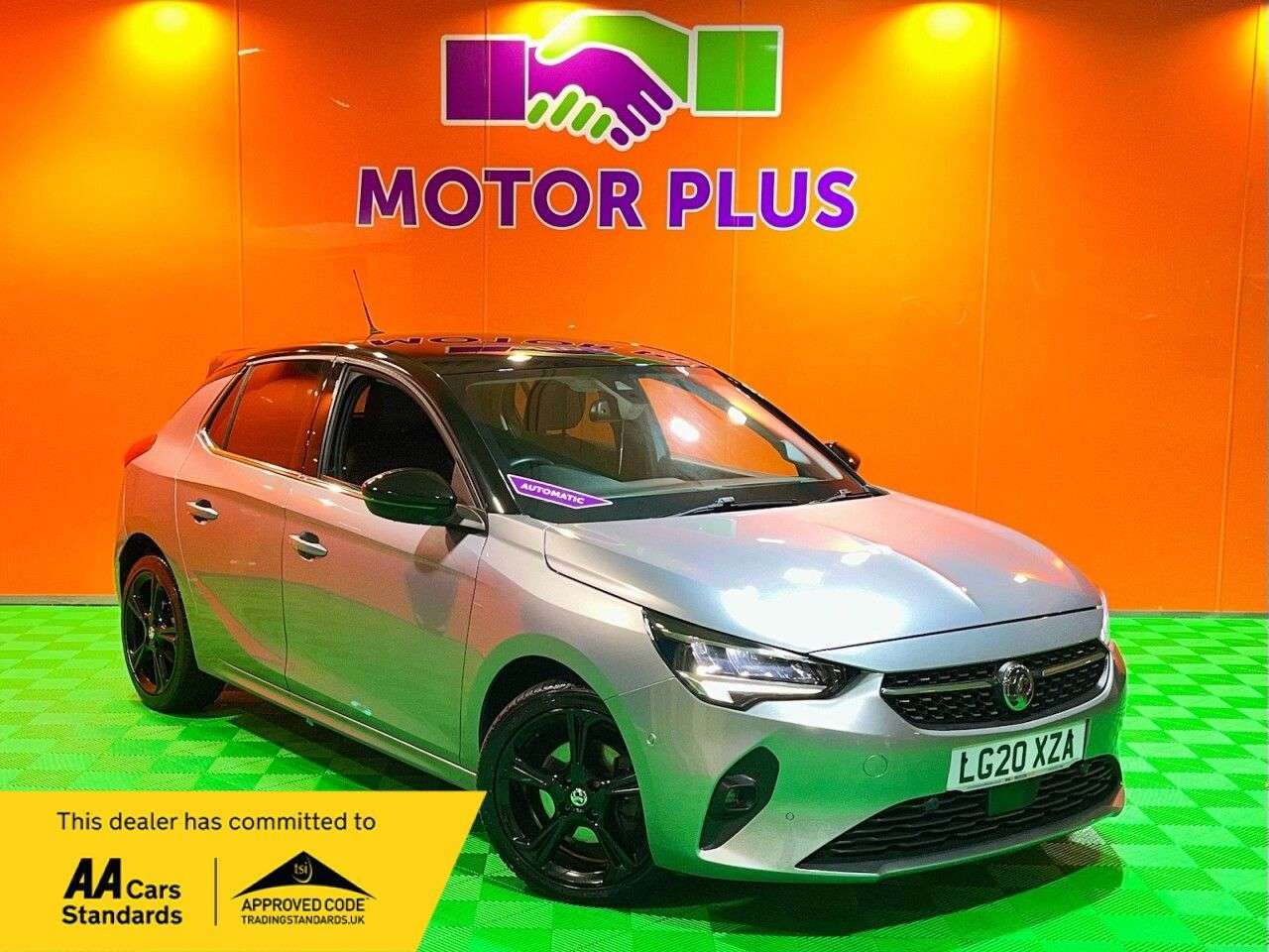 A 2020 VAUXHALL CORSA 1.2 Turbo Elite Nav Premium Hatchback 5dr Petrol Auto Euro 6 (s/s) (100 ps) A 2020 VAUXHALL CORSA 1.2 Turbo Elite Nav Premium Hatchback 5dr Petrol Auto Euro 6 (s/s) (100 ps)