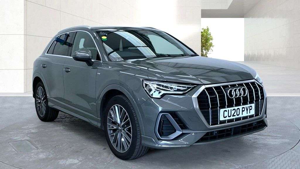A 2020 AUDI Q3 2.0 TFSI 40 S line SUV 5dr Petrol S Tronic quattro Euro 6 (s/s) (190 ps) Vi A 2020 AUDI Q3 2.0 TFSI 40 S line SUV 5dr Petrol S Tronic quattro Euro 6 (s/s) (190 ps) Vi