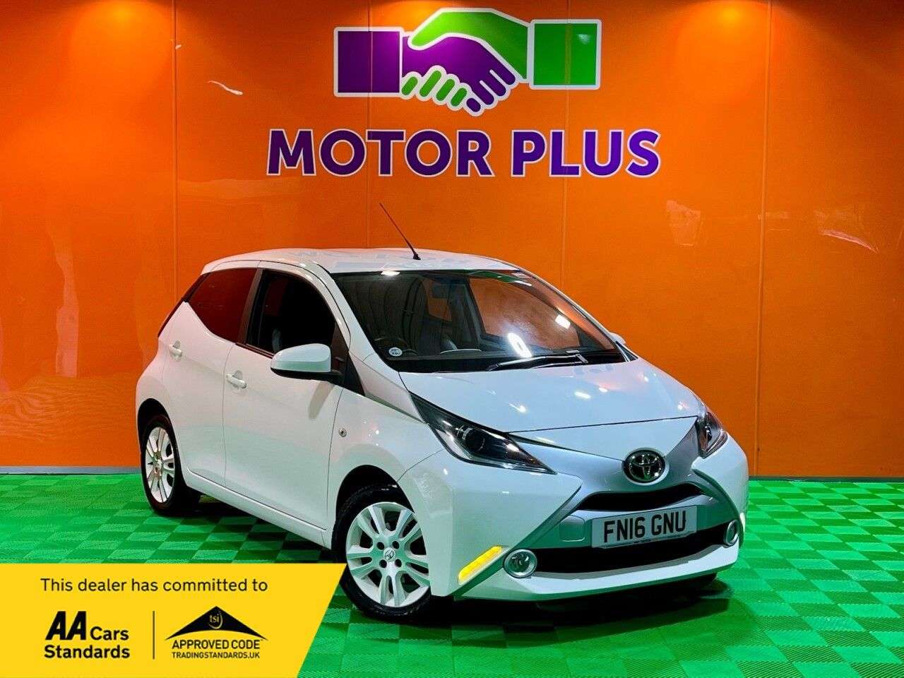 A 2016 TOYOTA AYGO 1.0 VVT-i x-pure Hatchback 5dr Petrol Manual Euro 6 (68 ps) Visit Over 400 A 2016 TOYOTA AYGO 1.0 VVT-i x-pure Hatchback 5dr Petrol Manual Euro 6 (68 ps) Visit Over 400
