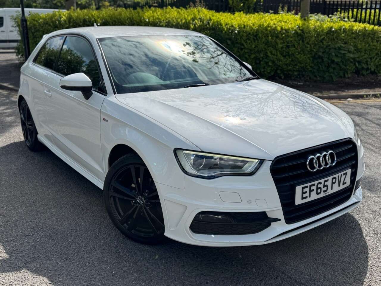 A 2015 AUDI A3 1.4 TFSI CoD S line Hatchback 3dr Petrol Manual Euro 6 (s/s) (Nav) (150 ps) A 2015 AUDI A3 1.4 TFSI CoD S line Hatchback 3dr Petrol Manual Euro 6 (s/s) (Nav) (150 ps)