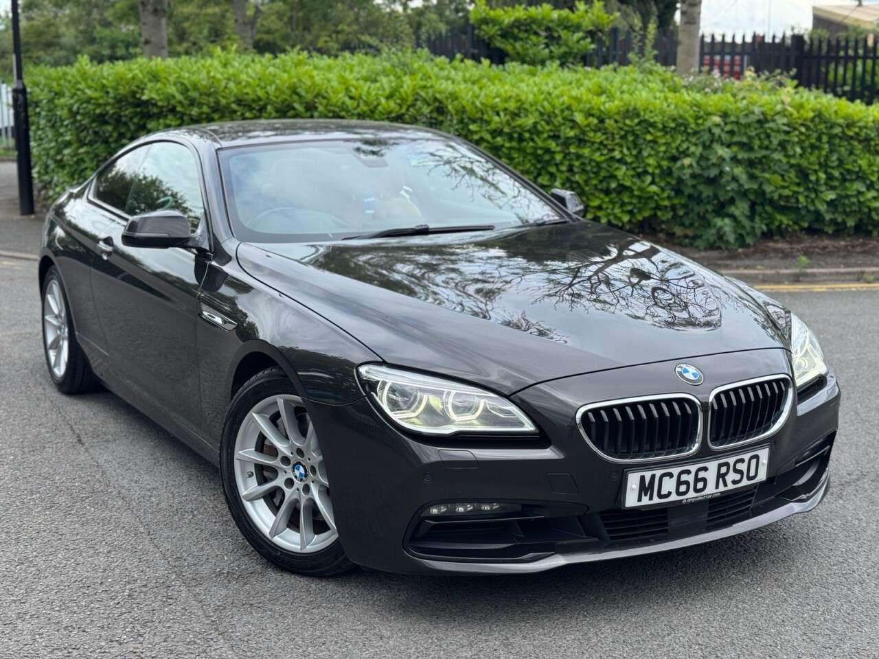A 2017 BMW 6 SERIES 3.0 640d SE Coupe 2dr Diesel Auto Euro 6 (s/s) (313 ps) ULEZ+FSH+LTHR+HTDS+ A 2017 BMW 6 SERIES 3.0 640d SE Coupe 2dr Diesel Auto Euro 6 (s/s) (313 ps) ULEZ+FSH+LTHR+HTDS+