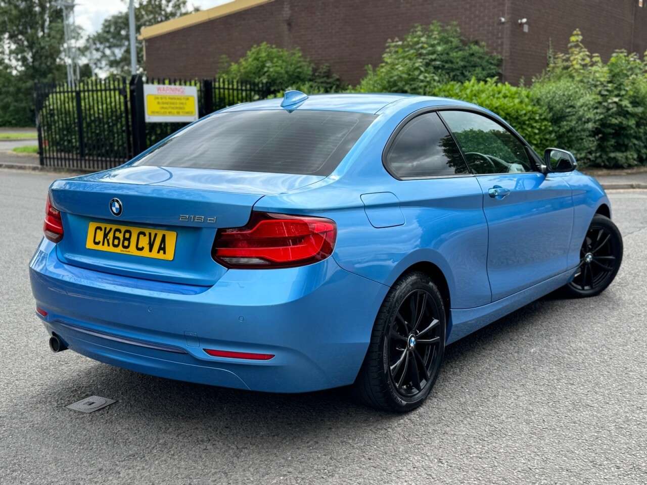 A 2018 BMW 2 SERIES 2.0 218d Sport Coupe 2dr Diesel Auto Euro 6 (s/s) (150 ps) A 2018 BMW 2 SERIES 2.0 218d Sport Coupe 2dr Diesel Auto Euro 6 (s/s) (150 ps)