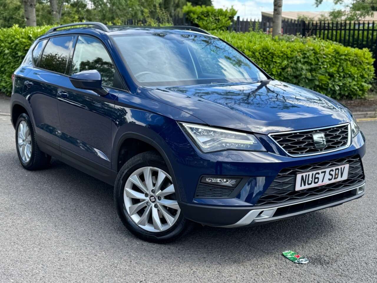 A 2017 SEAT ATECA 1.4 EcoTSI SE SUV 5dr Petrol Manual Euro 6 (s/s) (150 ps) ULEZ+FSH+1O+HTDS+ A 2017 SEAT ATECA 1.4 EcoTSI SE SUV 5dr Petrol Manual Euro 6 (s/s) (150 ps) ULEZ+FSH+1O+HTDS+