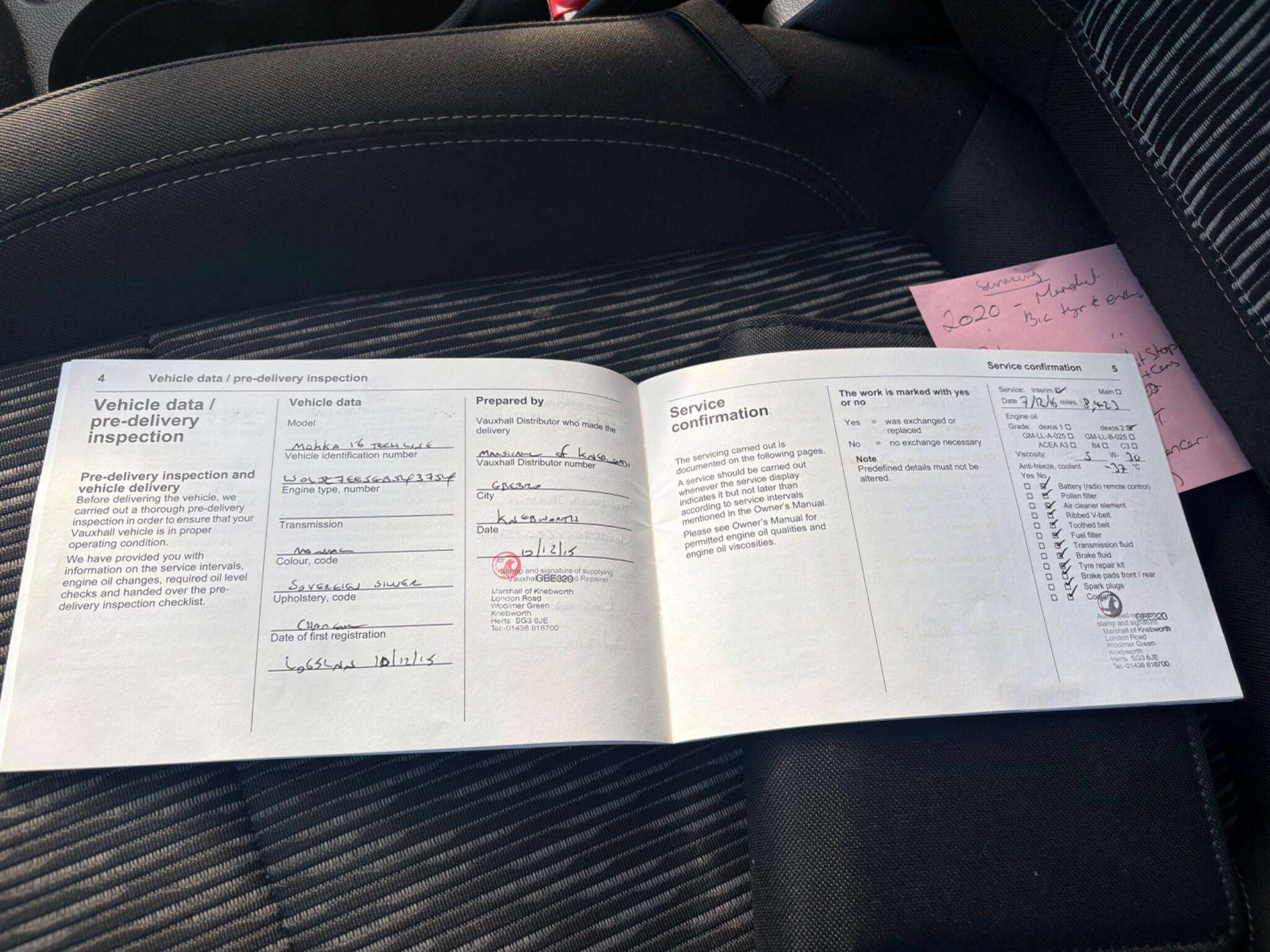 2015 VAUXHALL MOKKA 2015 VAUXHALL MOKKA