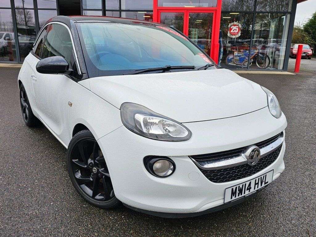 A 2014 VAUXHALL ADAM 1.2 16v JAM Hatchback 3dr Petrol Manual Euro 5 (70 ps) A 2014 VAUXHALL ADAM 1.2 16v JAM Hatchback 3dr Petrol Manual Euro 5 (70 ps)