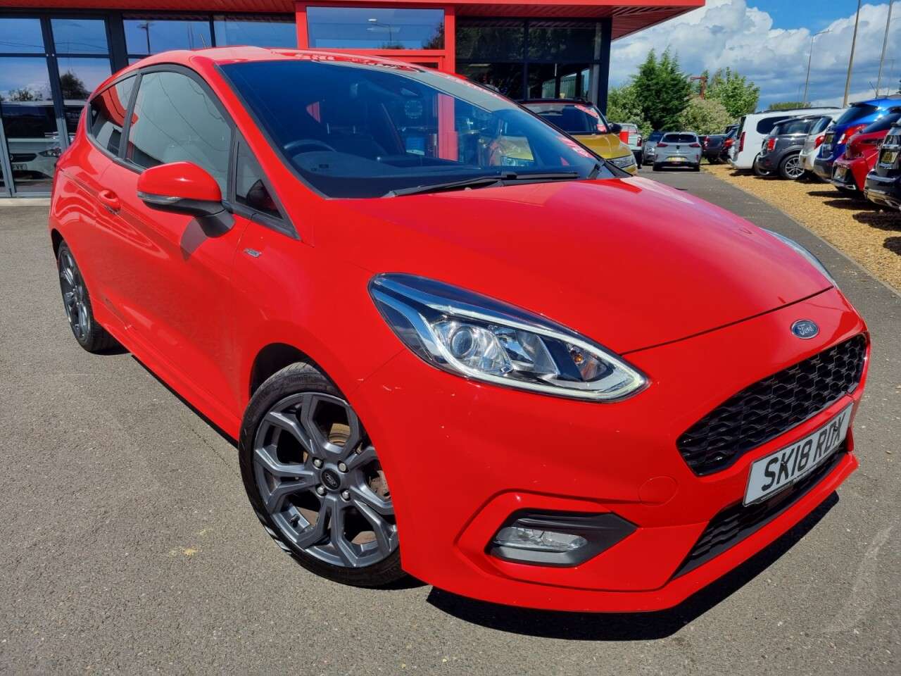 A 2018 FORD FIESTA 1.0T EcoBoost ST-Line X Hatchback 3dr Petrol Manual Euro 6 (s/s) (100 ps) A 2018 FORD FIESTA 1.0T EcoBoost ST-Line X Hatchback 3dr Petrol Manual Euro 6 (s/s) (100 ps)