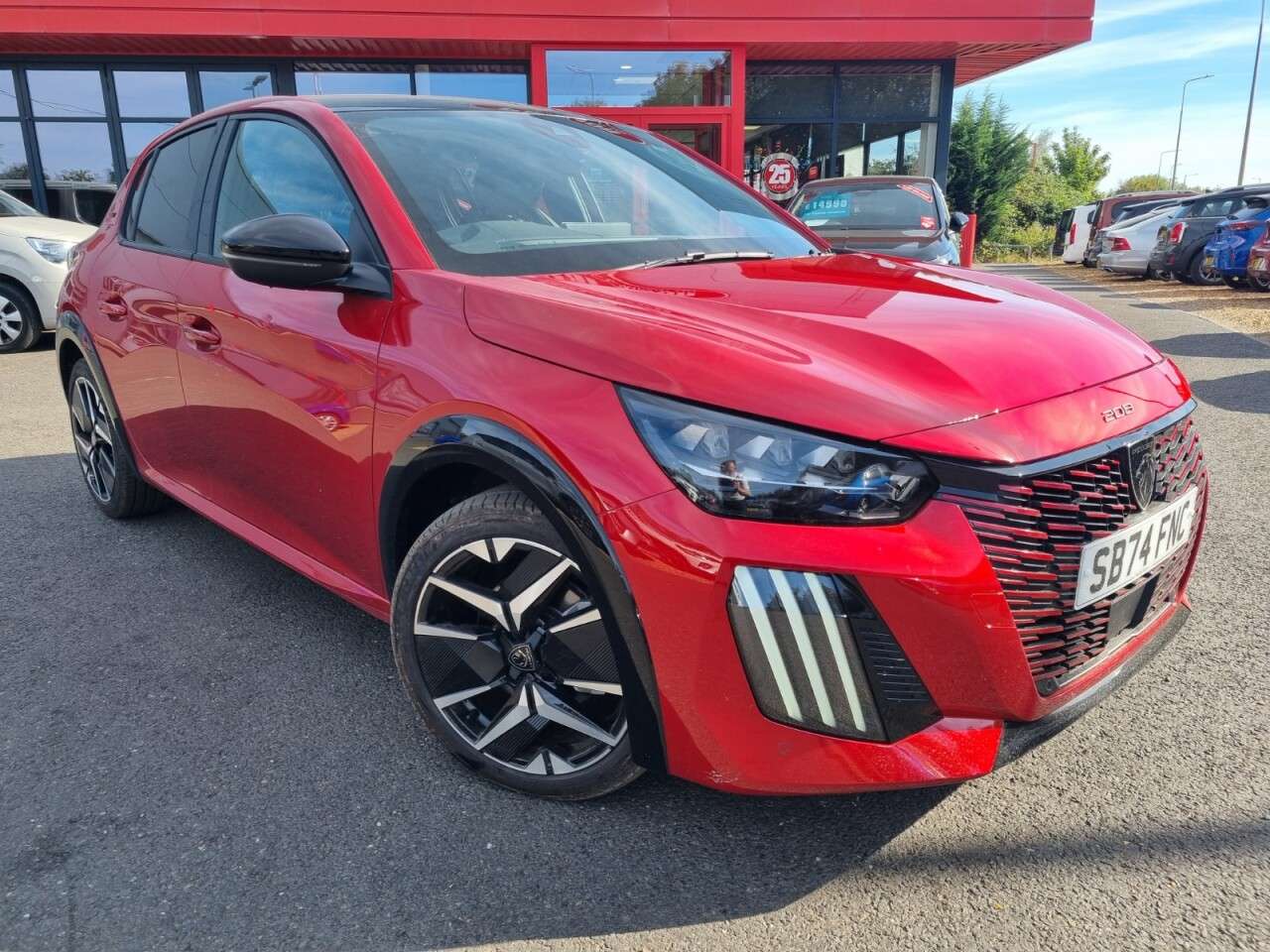 A 2024 PEUGEOT 208 1.2 GT Hatchback 5dr Petrol Hybrid e-DSC6 Euro 6 (s/s) (136 ps) A 2024 PEUGEOT 208 1.2 GT Hatchback 5dr Petrol Hybrid e-DSC6 Euro 6 (s/s) (136 ps)