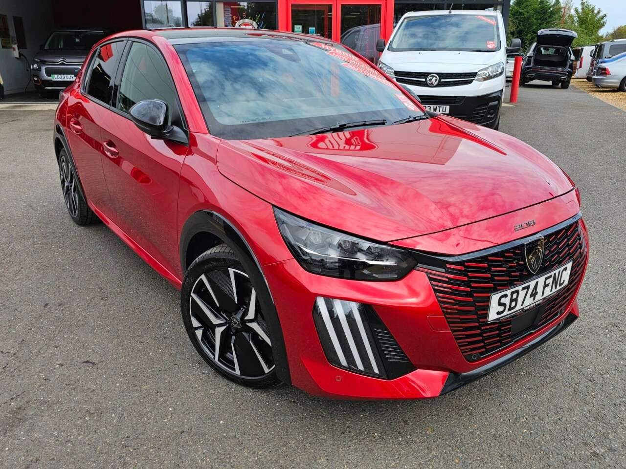 A 2024 PEUGEOT 208 1.2 GT Hatchback 5dr Petrol Hybrid e-DSC6 Euro 6 (s/s) (136 ps) A 2024 PEUGEOT 208 1.2 GT Hatchback 5dr Petrol Hybrid e-DSC6 Euro 6 (s/s) (136 ps)