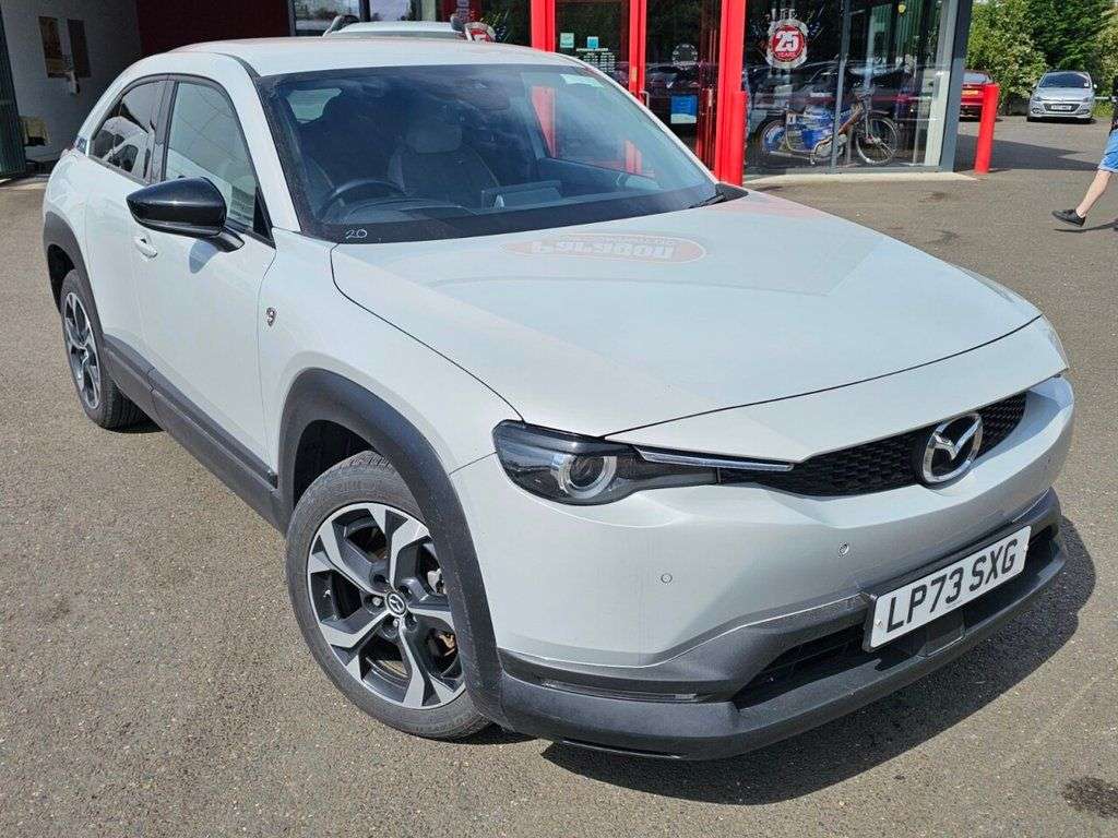 A 2023 MAZDA MX-30 17.8kWh R-EV Exclusive-Line SUV 5dr Petrol Plug-in Hybrid Auto (s/s) (Range A 2023 MAZDA MX-30 17.8kWh R-EV Exclusive-Line SUV 5dr Petrol Plug-in Hybrid Auto (s/s) (Range