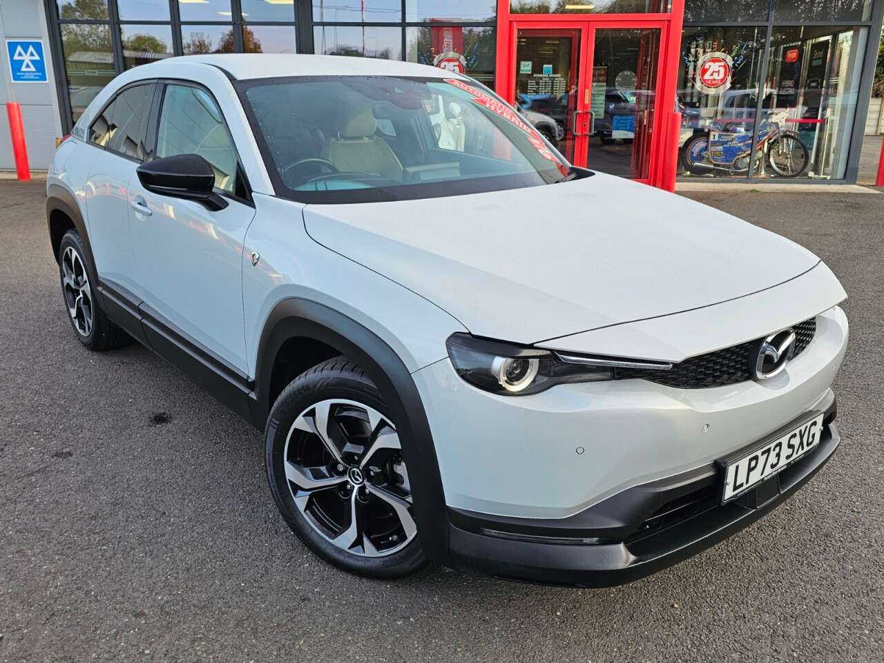 A 2023 MAZDA MX-30 17.8kWh R-EV Exclusive-Line SUV 5dr Petrol Plug-in Hybrid Auto (s/s) (Range A 2023 MAZDA MX-30 17.8kWh R-EV Exclusive-Line SUV 5dr Petrol Plug-in Hybrid Auto (s/s) (Range