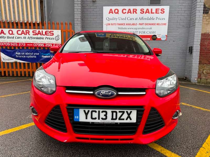 A 2013 FORD FOCUS ZETEC A 2013 FORD FOCUS ZETEC