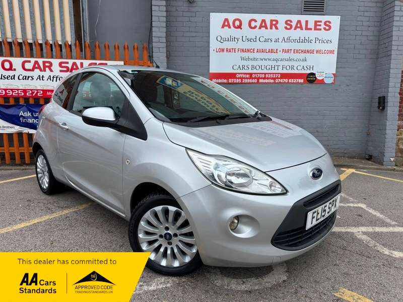 A 2015 FORD KA ZETEC A 2015 FORD KA ZETEC