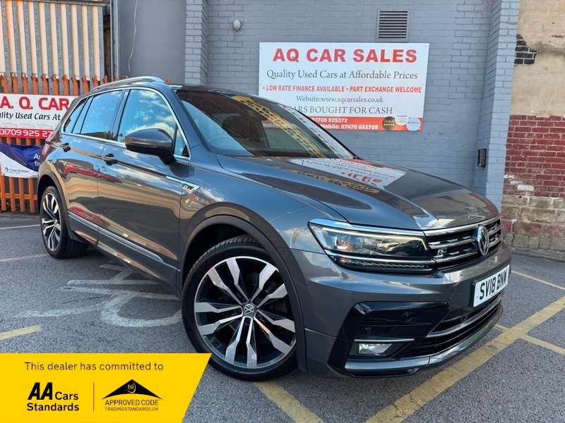A 2018 VOLKSWAGEN TIGUAN R LINE TSI BMT 4MOTION DSG A 2018 VOLKSWAGEN TIGUAN R LINE TSI BMT 4MOTION DSG