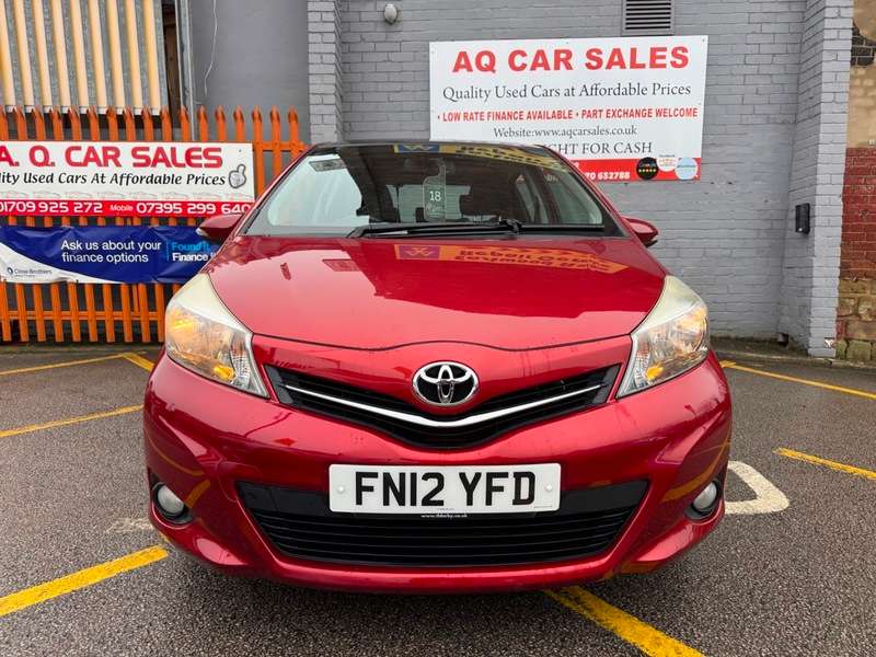 A 2012 TOYOTA YARIS VVT-I T SPIRIT A 2012 TOYOTA YARIS VVT-I T SPIRIT