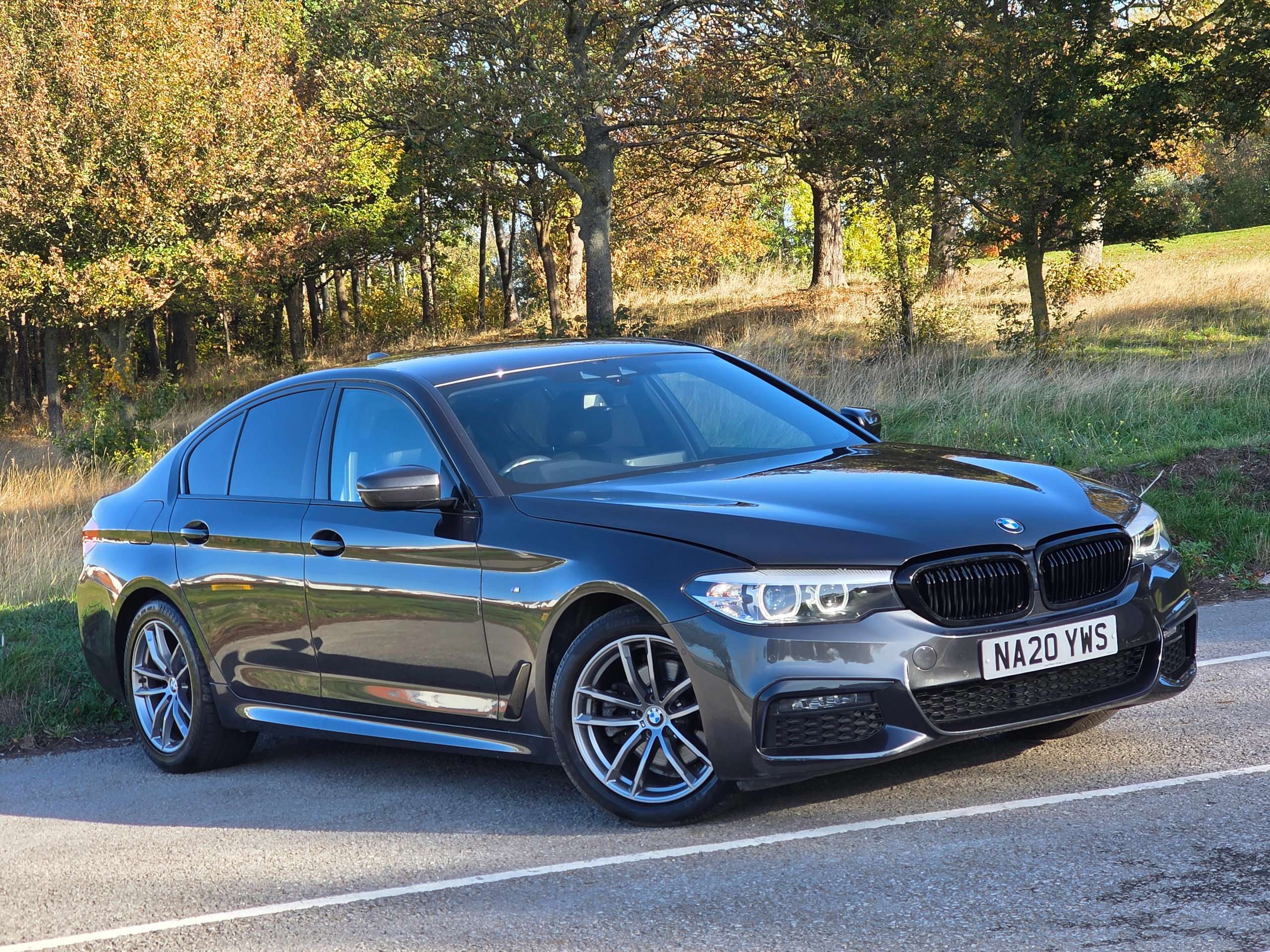 A 2020 BMW 5 SERIES 2.0 520d MHT M Sport Saloon 4dr Diesel Hybrid Auto Euro 6 (s/s) (190 ps) A 2020 BMW 5 SERIES 2.0 520d MHT M Sport Saloon 4dr Diesel Hybrid Auto Euro 6 (s/s) (190 ps)