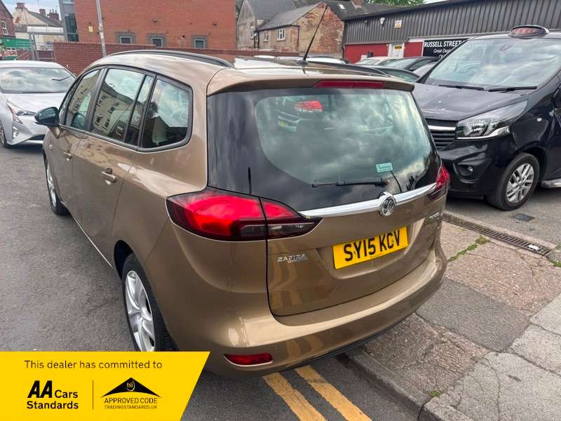 2015 VAUXHALL ZAFIRA 2015 VAUXHALL ZAFIRA
