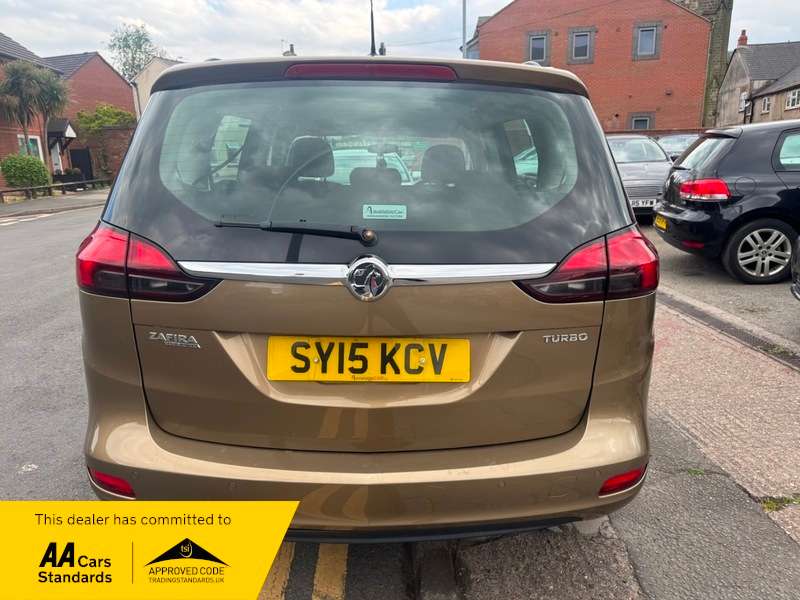 2015 VAUXHALL ZAFIRA 2015 VAUXHALL ZAFIRA