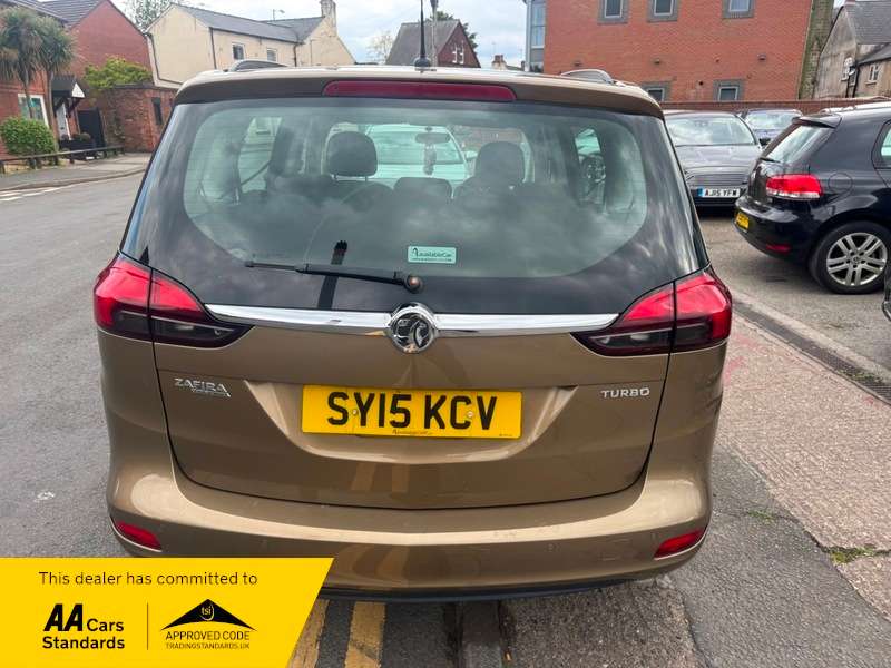 2015 VAUXHALL ZAFIRA 2015 VAUXHALL ZAFIRA