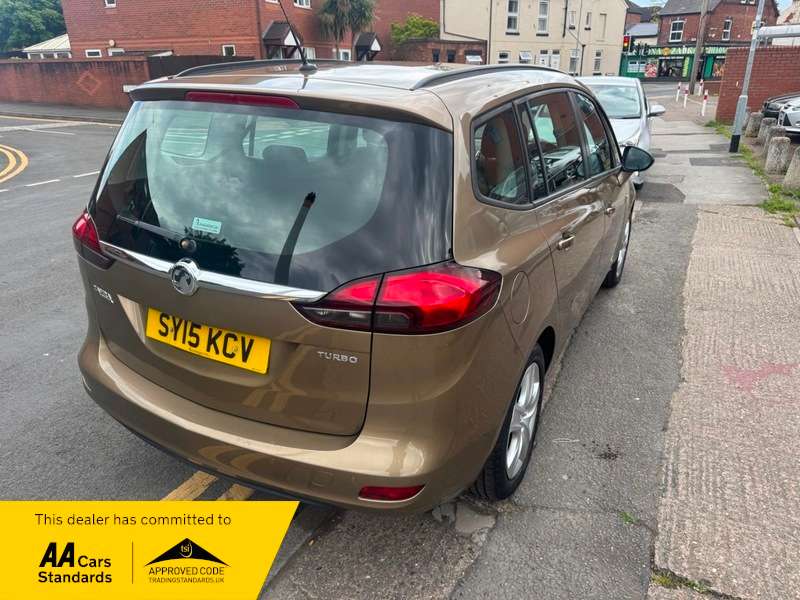 2015 VAUXHALL ZAFIRA 2015 VAUXHALL ZAFIRA