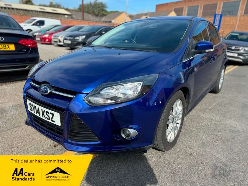 A 2014 FORD FOCUS 1.6 Titanium Navigator Powershift Euro 5 5dr A 2014 FORD FOCUS 1.6 Titanium Navigator Powershift Euro 5 5dr