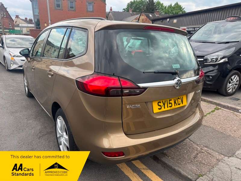 2015 VAUXHALL ZAFIRA 2015 VAUXHALL ZAFIRA
