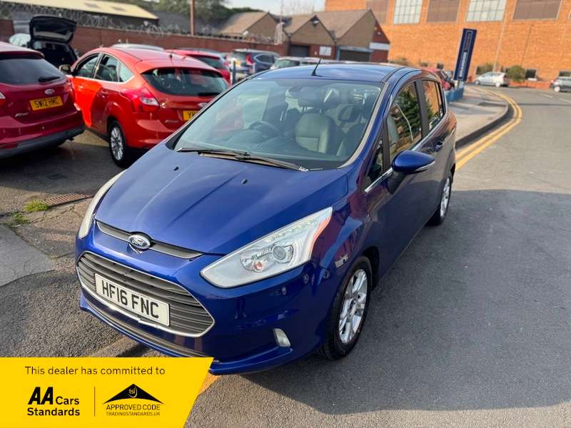 A 2016 FORD B-MAX 1.6 Zetec Powershift Euro 5 5dr A 2016 FORD B-MAX 1.6 Zetec Powershift Euro 5 5dr